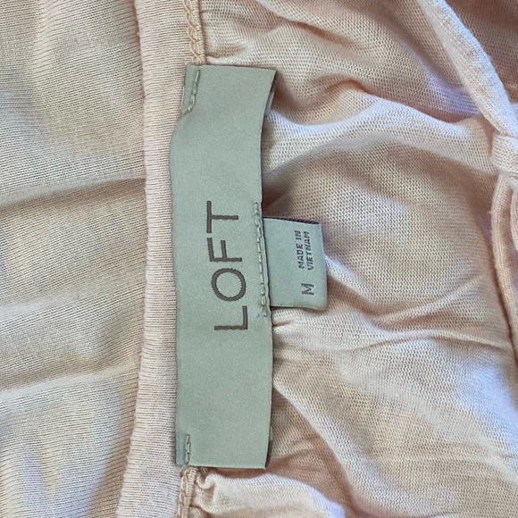 Loft Ann Taylor Spring/Summer womens top sleeveless pink lemonade color Medium - Picture 6 of 6